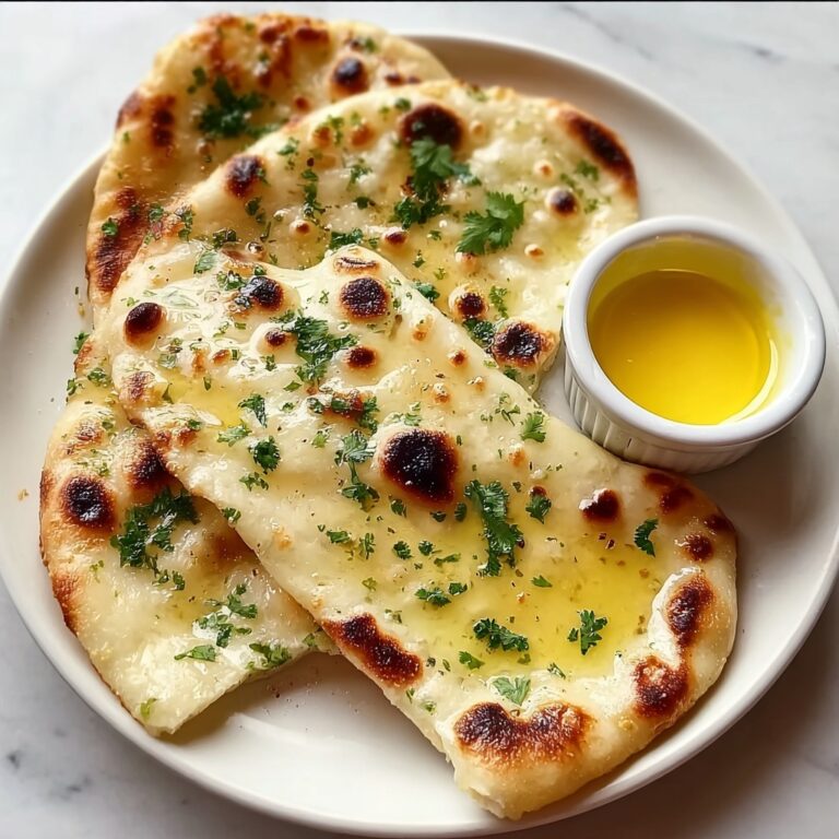 Garlic Butter Flatbread Recipe