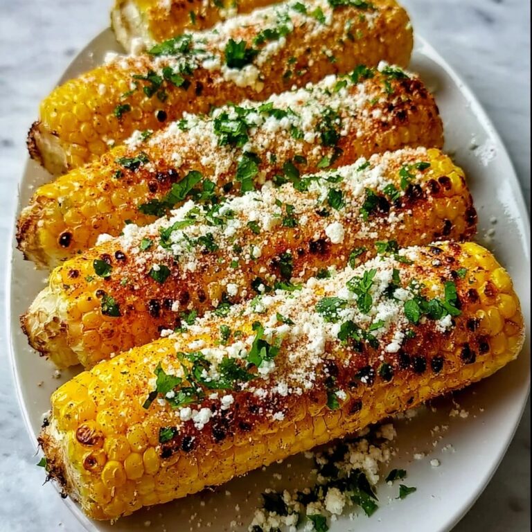 Cheesy Garlic Butter Corn on the Cob Recipe