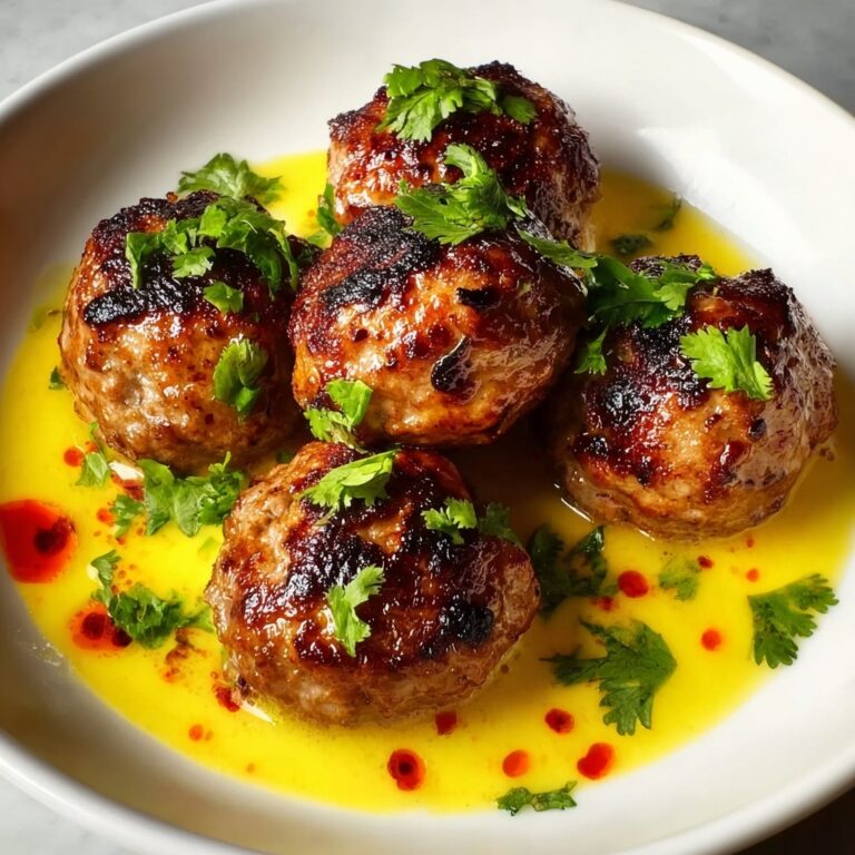 Curry Meatballs in Coconut Lime Sauce Recipe