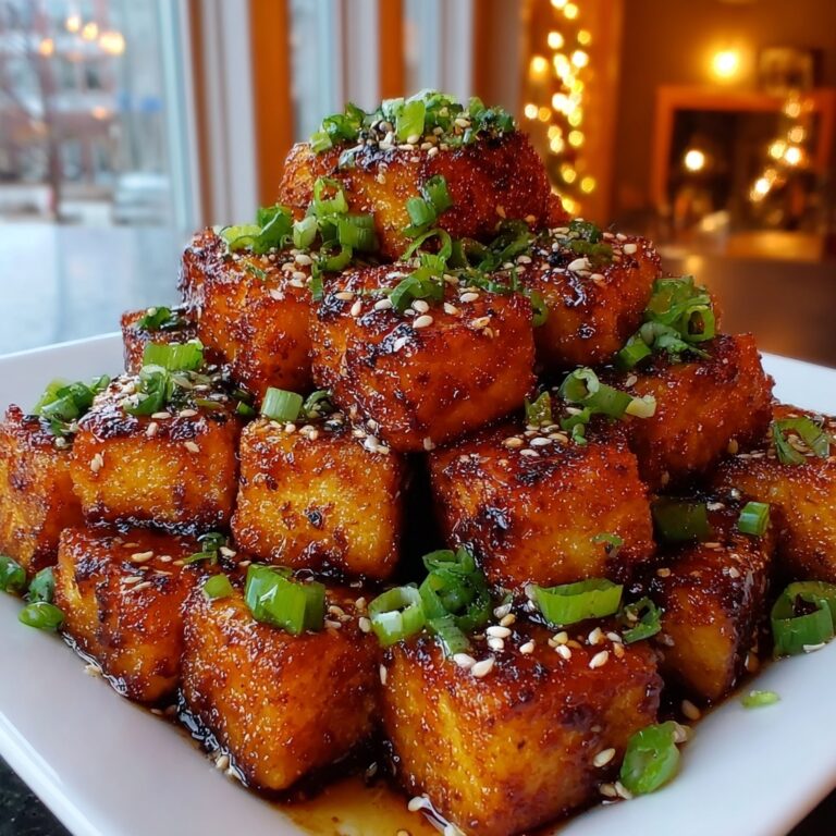 Crispy Honey Garlic Tofu Recipe