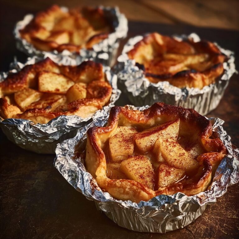 Campfire Apple Pie Packets Recipe