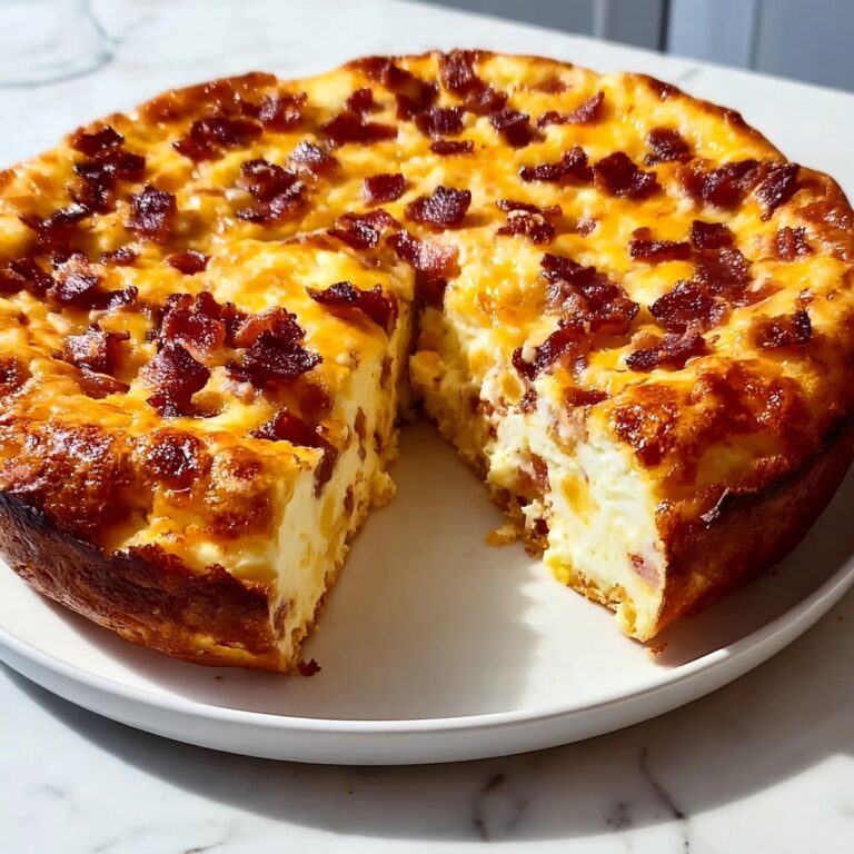 Keto Egg & Cheese Breakfast Bake Recipe