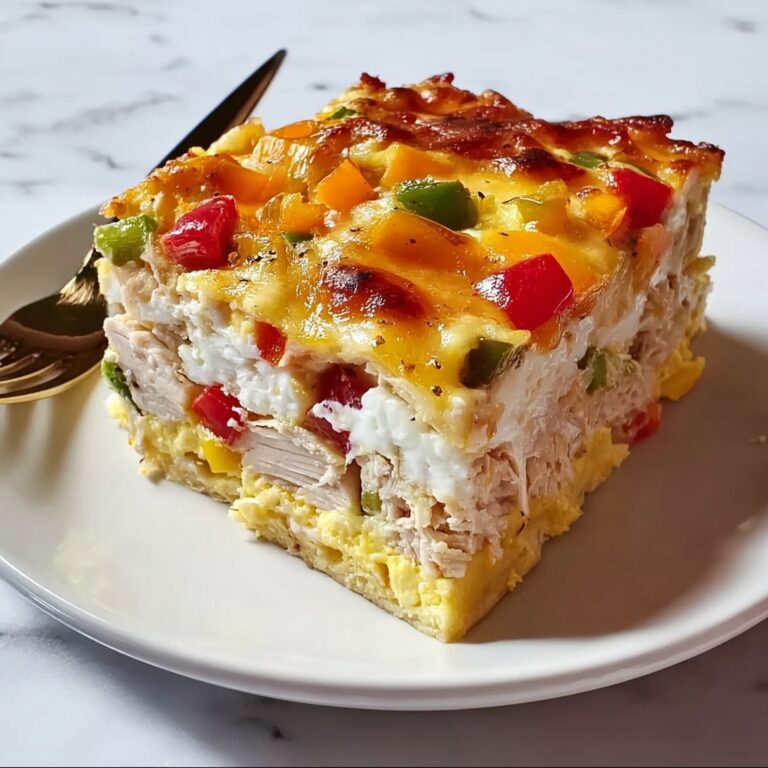 Ranch Chicken Breakfast Casserole: 8 Savory Comfort Bites Recipe