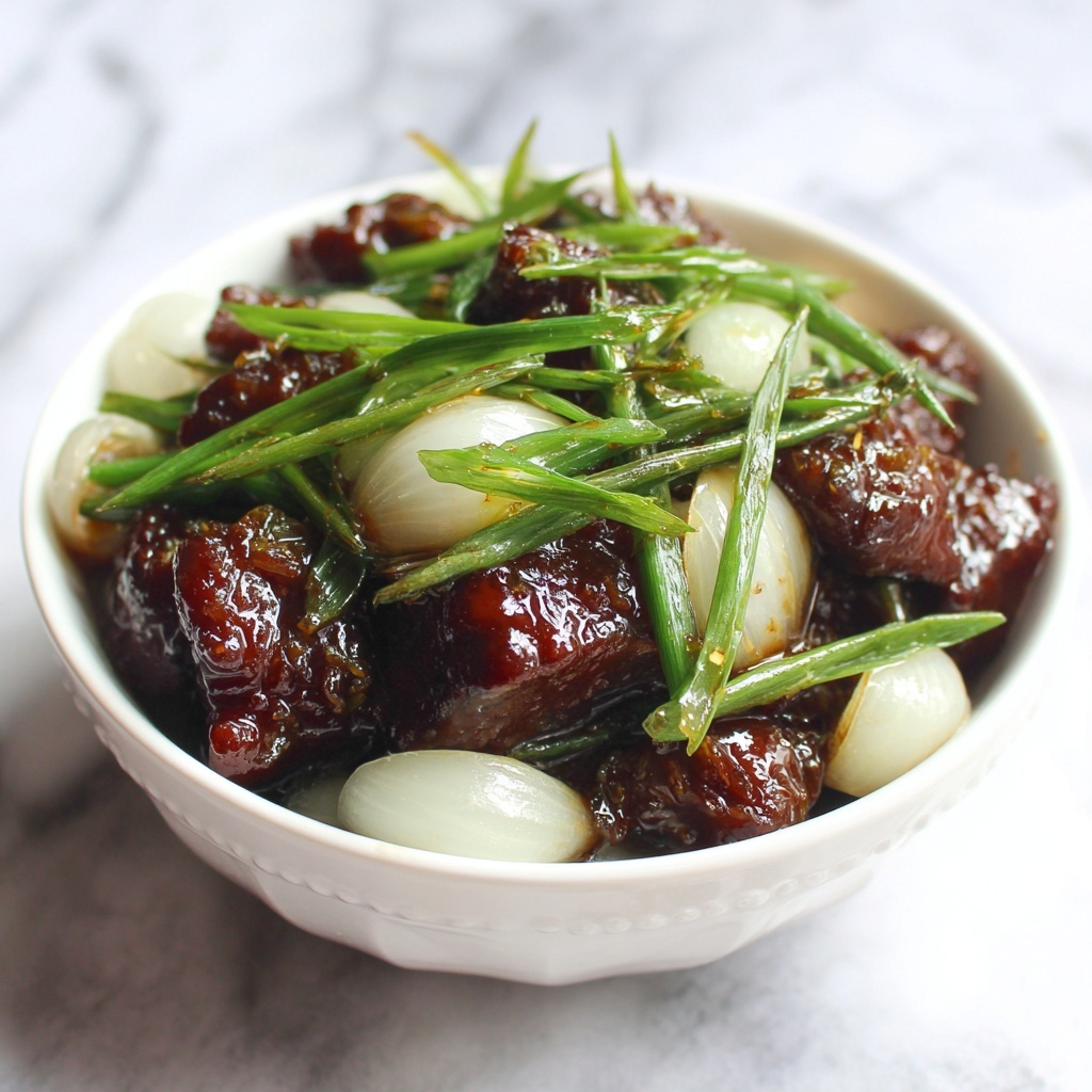Oyster Sauce Beef & Onion Stir-Fry Recipe - Recipe Image