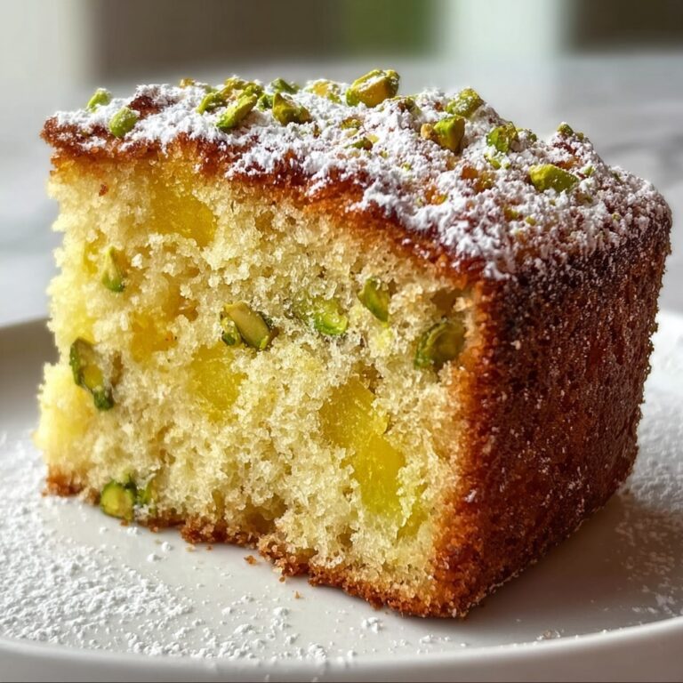 Comforting Pistachio Pineapple Cake for Nostalgic Moments Recipe
