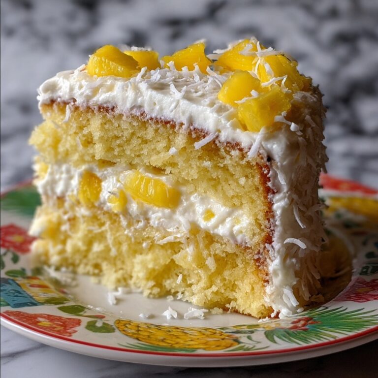 Pineapple and Coconut Dream Cake Recipe