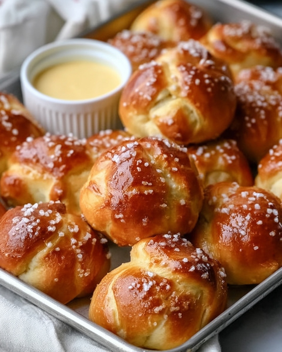 Two Ingredient Dough Pretzel Bites Recipe - Recipe Image