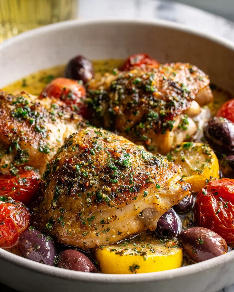 Slow Cooker Greek Chicken Recipe - Recipe Image
