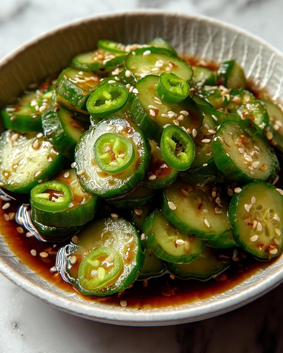 Easy Korean Cucumber Salad Recipe - Recipe Image