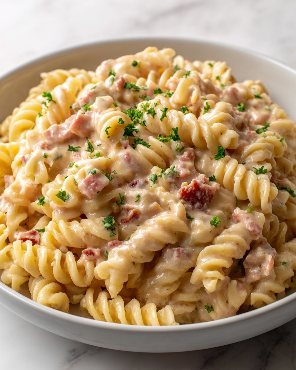 Crock Pot Salsa Ranch Chicken Pasta Recipe - Recipe Image