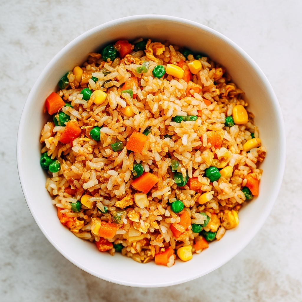 Simple Fried Rice Recipe - Recipe Image