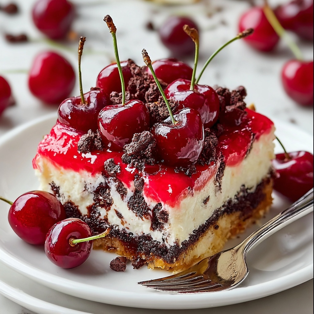 Irresistible Cherry Garcia Chocolate Cherry Cake Delight Recipe - Recipe Image