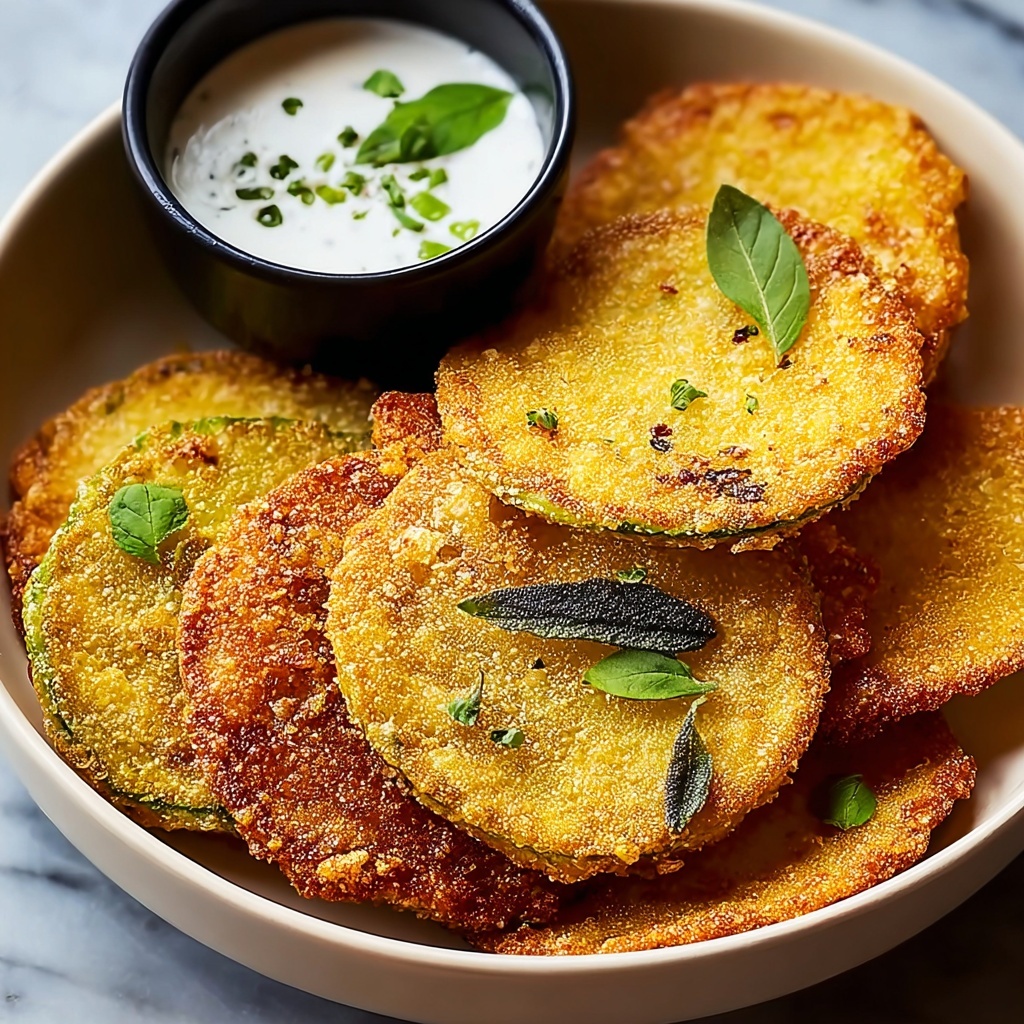 Crispy Vegan Fried Green Tomatoes with Spicy Remoulade Recipe - Recipe Image