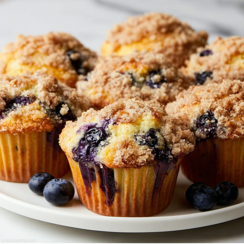 Mini Blueberry Muffins Recipe – Easy and Delicious Recipe - Recipe Image