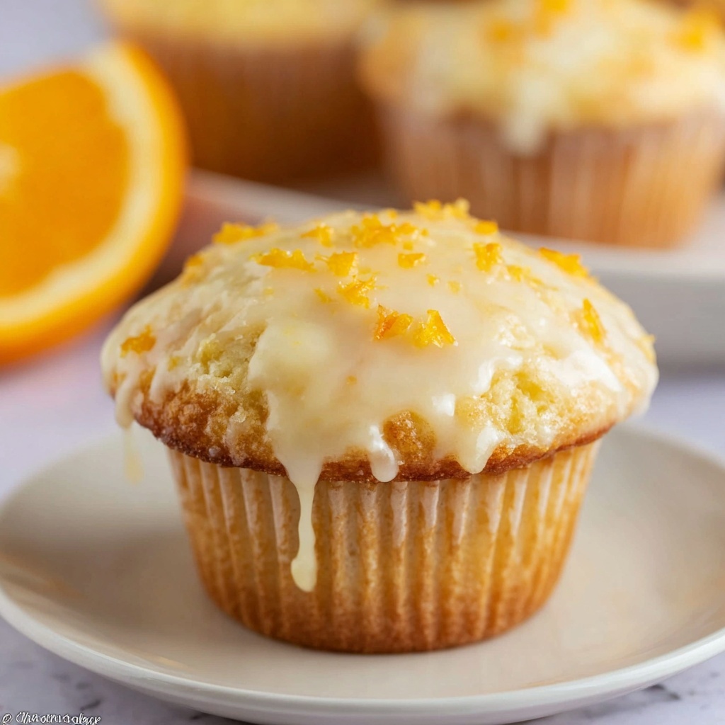 Orange Muffins Recipe - Recipe Image