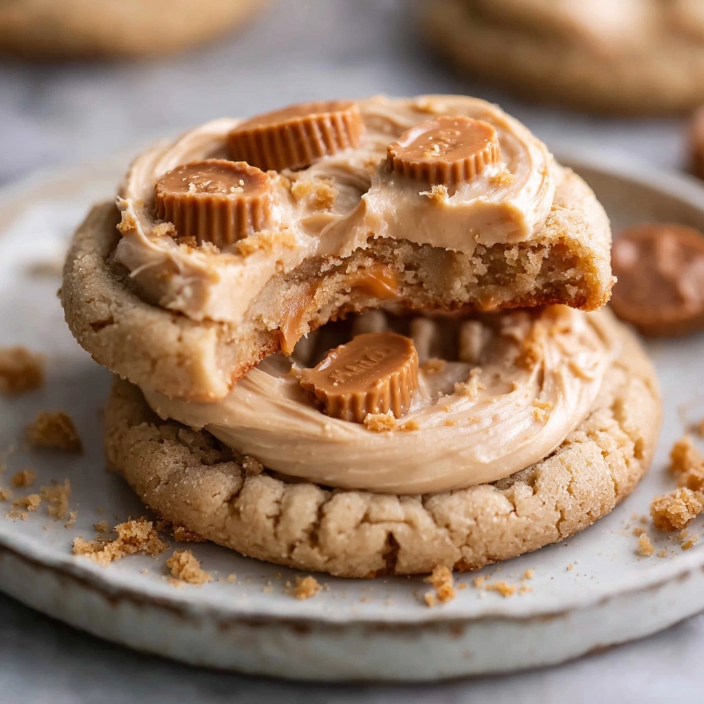 Cookie Butter Cheesecake Cookies Recipe - Recipe Image