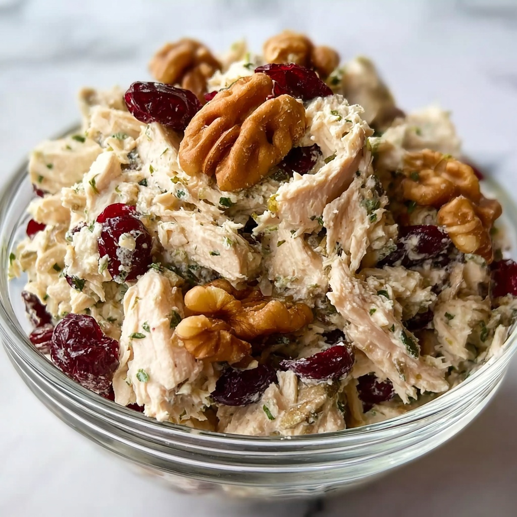 Cranberry Walnut Chicken Salad Recipe - Recipe Image