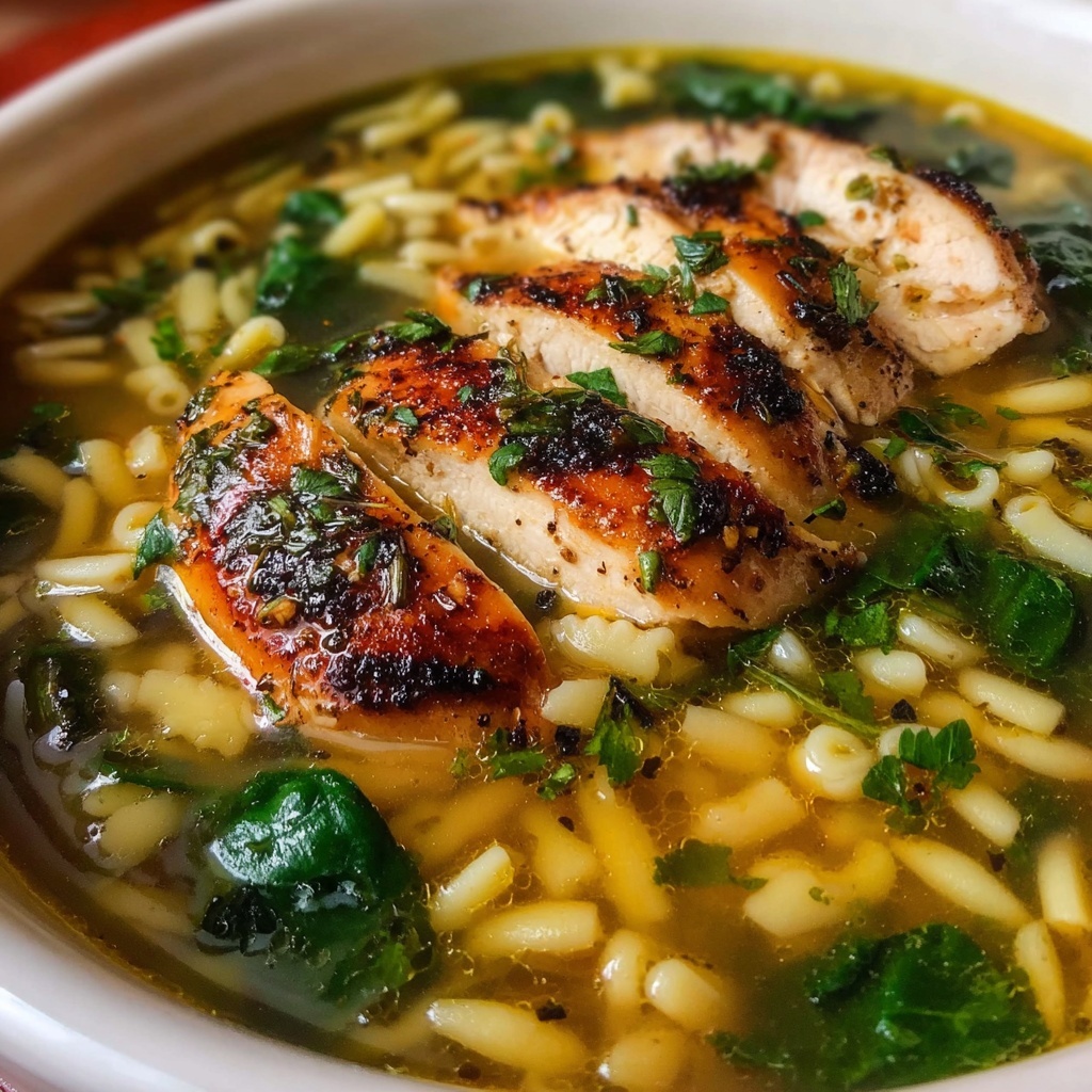 Lemon Chicken Orzo Recipe - Recipe Image