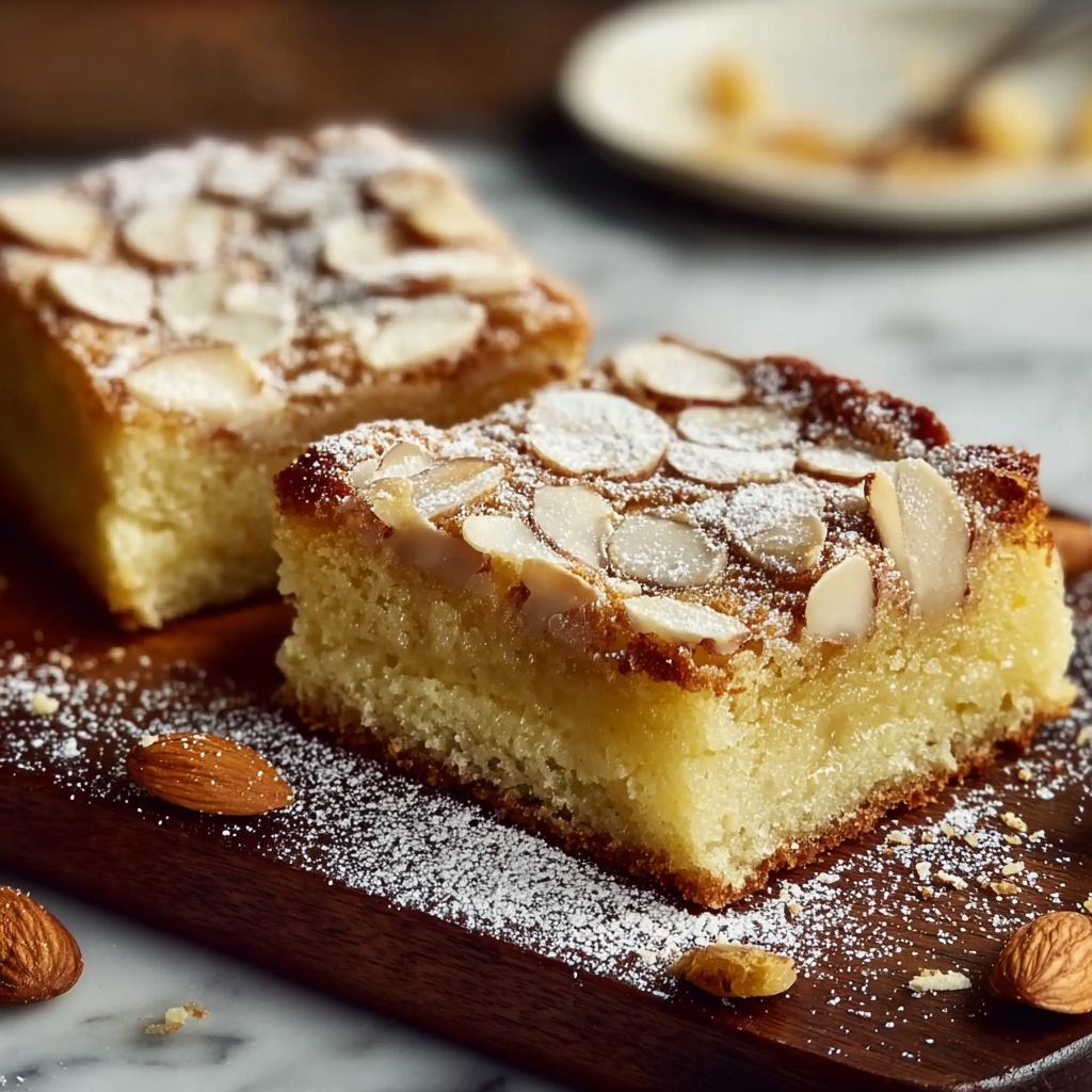 Almond Croissant Blondies Recipe - Recipe Image