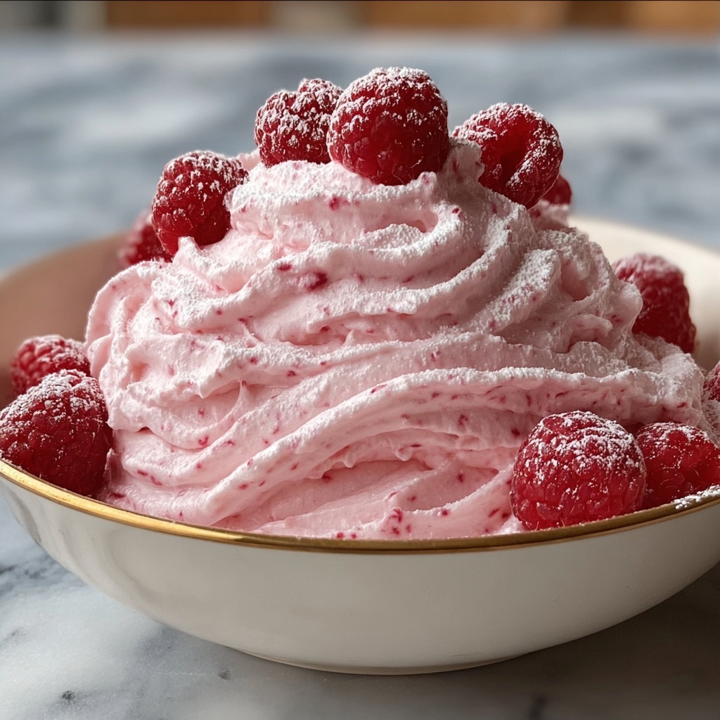 Raspberry Mousse Recipe - Recipe Image
