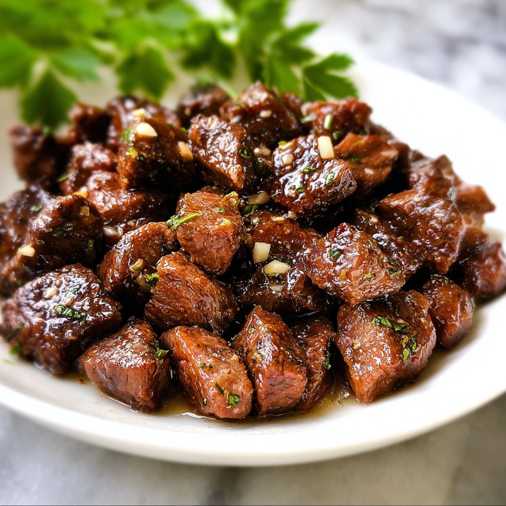 Air Fryer Steak Bites Recipe - Recipe Image