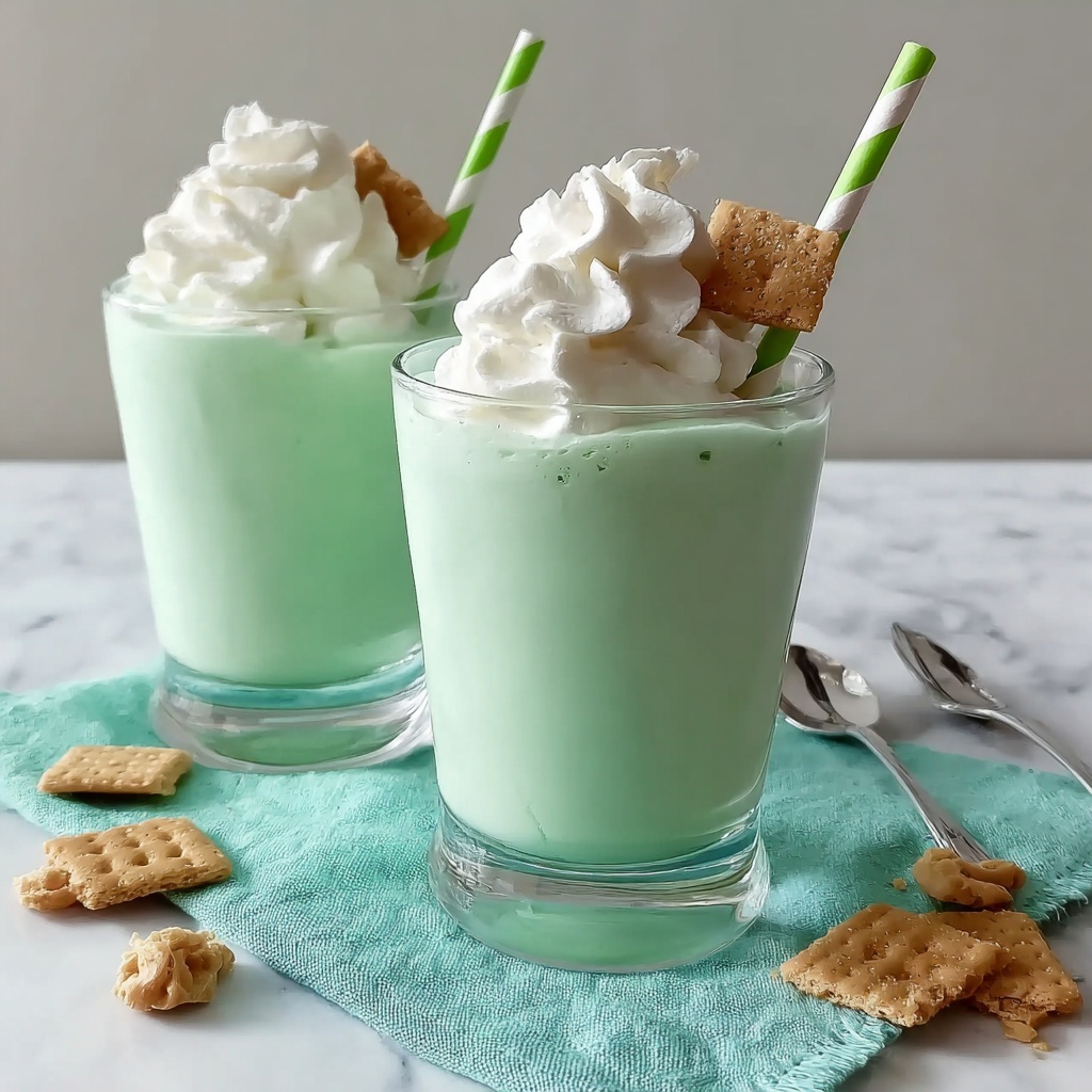 Cool Down with a Grasshopper Ice Cream Cocktail Delight Recipe - Recipe Image