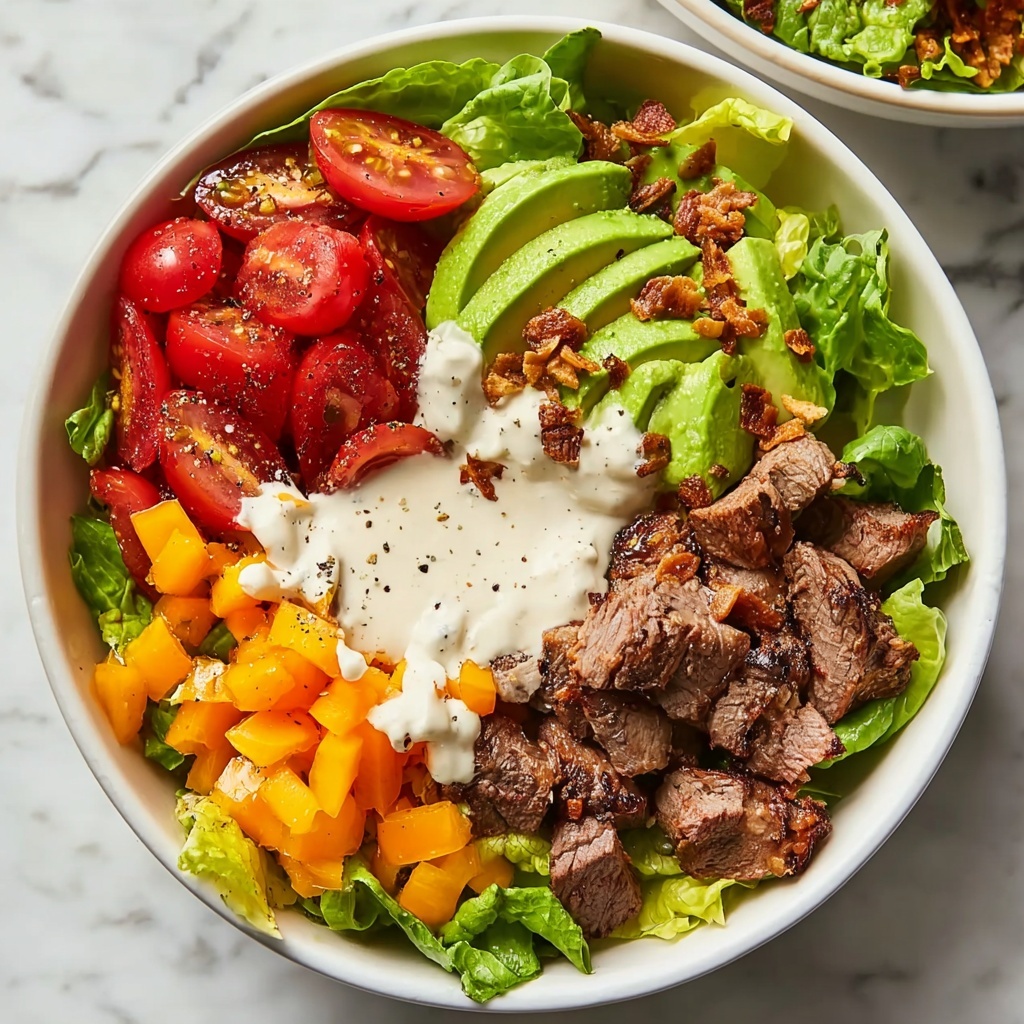 Fully Loaded Burger Bowl with Zesty Special Sauce Recipe - Recipe Image