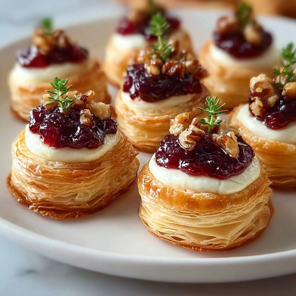 Cranberry Pecan Phyllo Spirals Recipe - Recipe Image