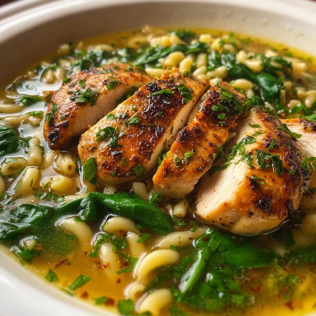Lemon Chicken Orzo Recipe - Recipe Image