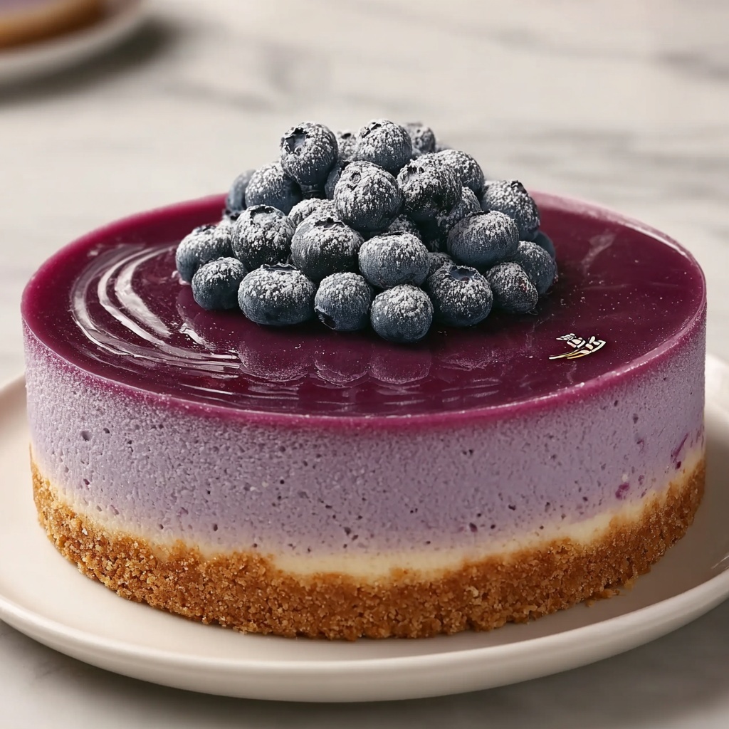 Boo Berry Cheesecake Recipe - Recipe Image