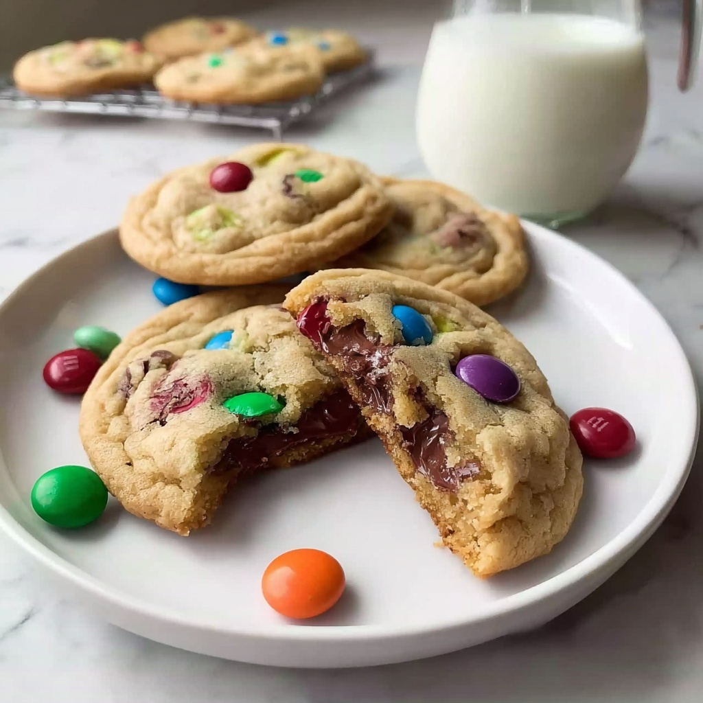 Soft and Chewy M&M Cookies: 7 Steps to Blissful Joy Recipe - Recipe Image