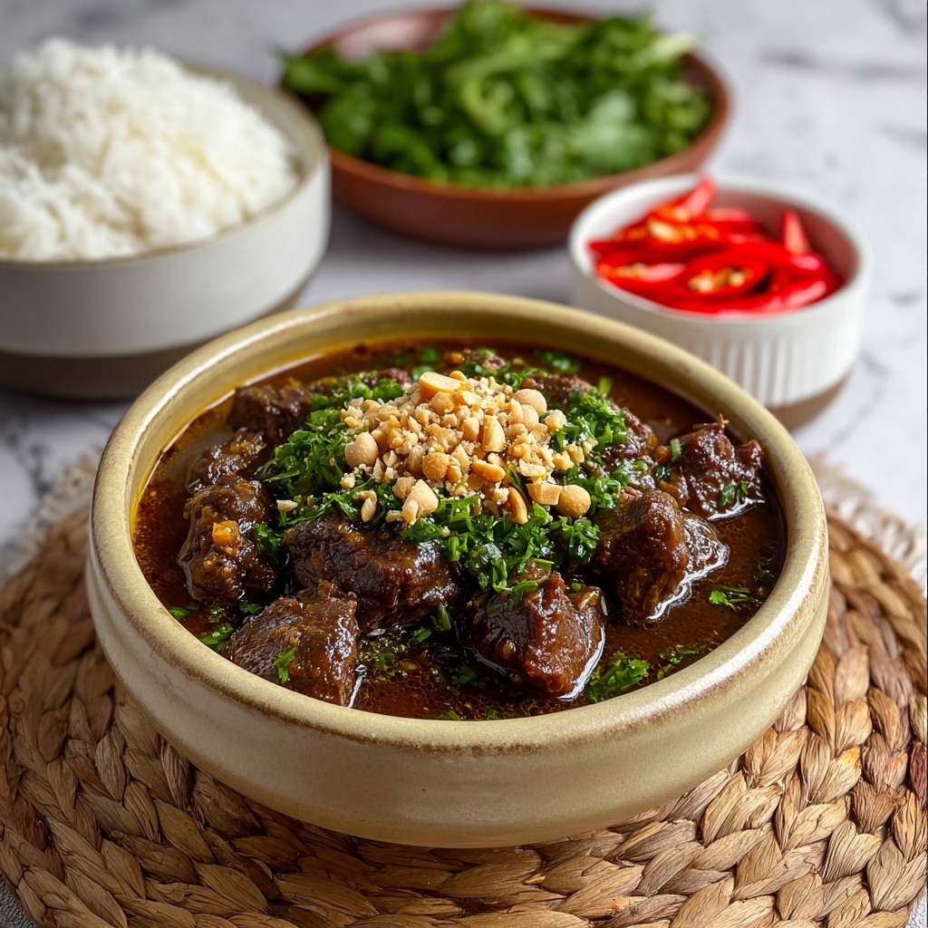 Savory Beef Pares: Filipino-style Spiced Beef Stew with Aromatic Broth Recipe - Recipe Image