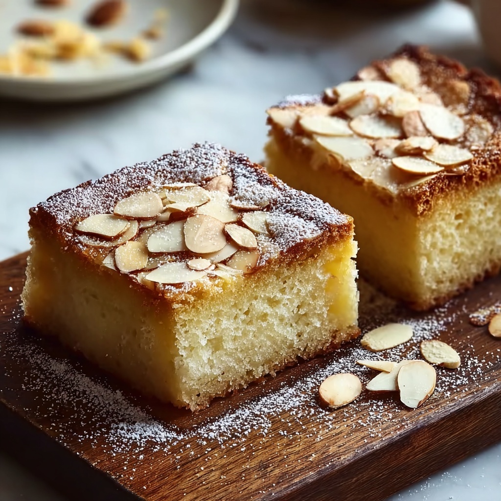 Almond Croissant Blondies Recipe - Recipe Image