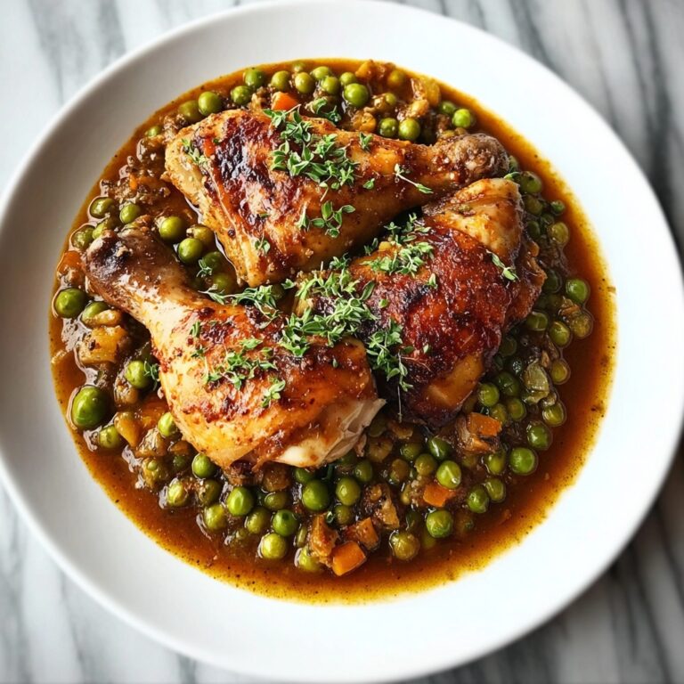 One-Pot Greek Chicken and Peas Recipe