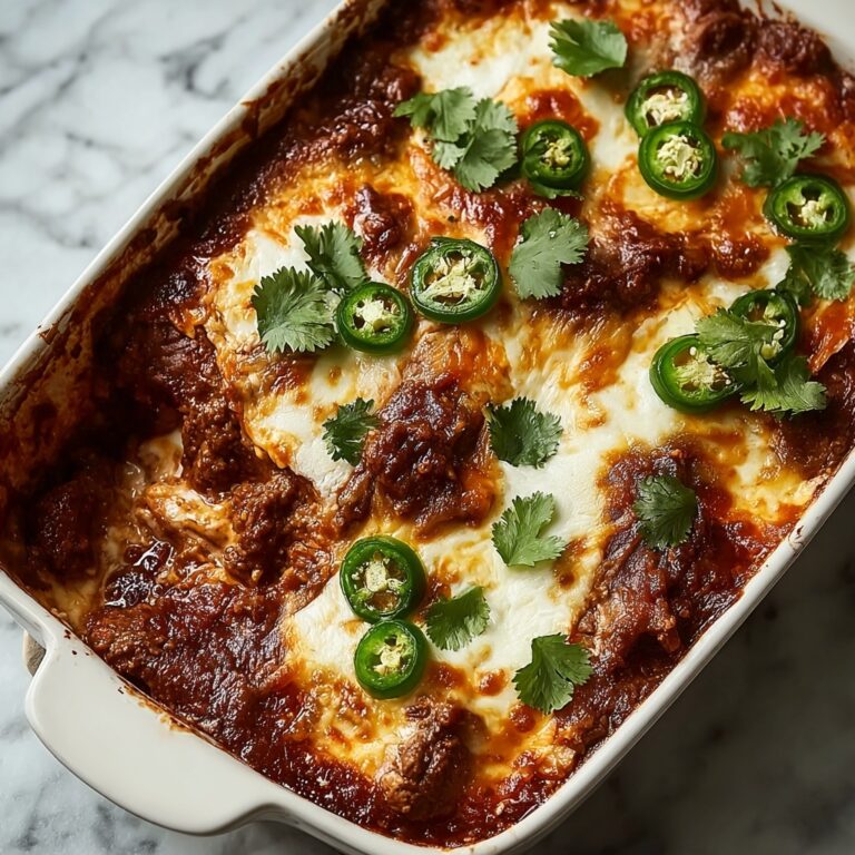 Baked Beef Chiles Rellenos Casserole Recipe