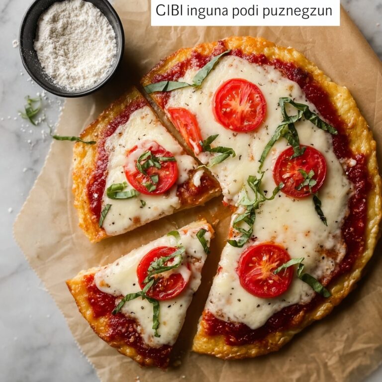 Crispy Coconut Flour Pizza Crust You’ll Crave Every Night Recipe