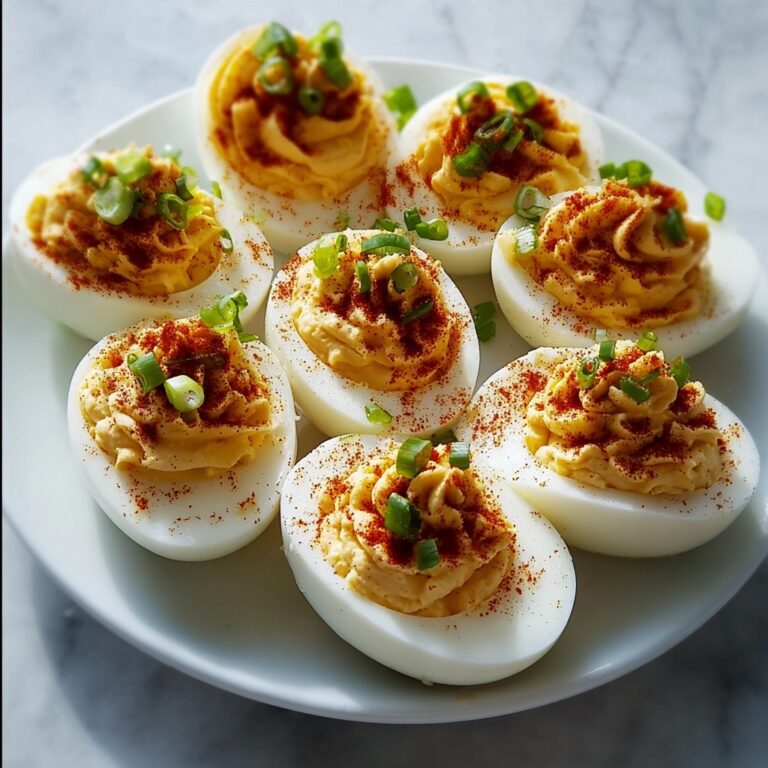 Spice Up Your Party: Korean Gochujang Deviled Eggs Delight Recipe