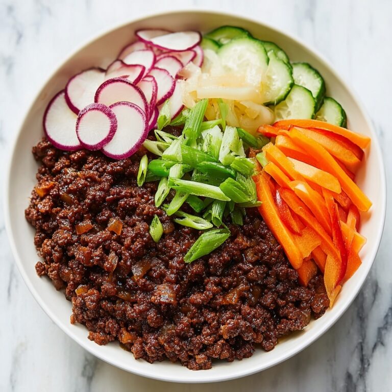 Asian Sloppy Joe Skillet with Baked Japanese Sweet Potatoes Recipe
