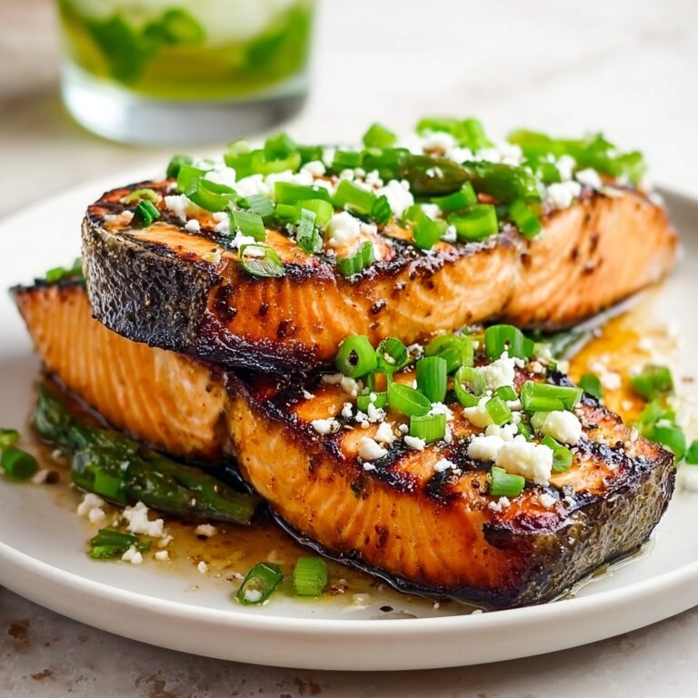 Maple Soy Grilled Salmon Steaks for Effortless Dinner Bliss Recipe