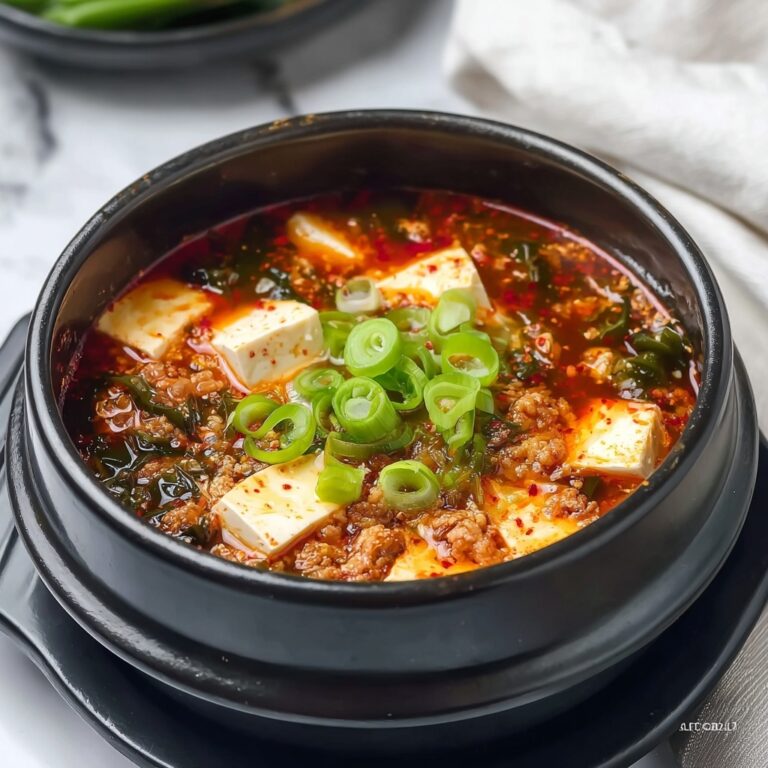 Spicy Korean Soft Tofu Stew: Comfort Food in 30 Minutes Recipe