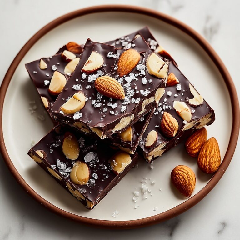 Dark Chocolate and Sea Salt Nut Bars Recipe