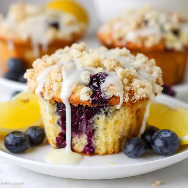 Lemon Blueberry Muffins Recipe