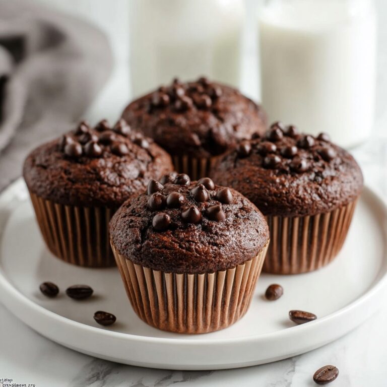 Double Chocolate Espresso Muffins Recipe