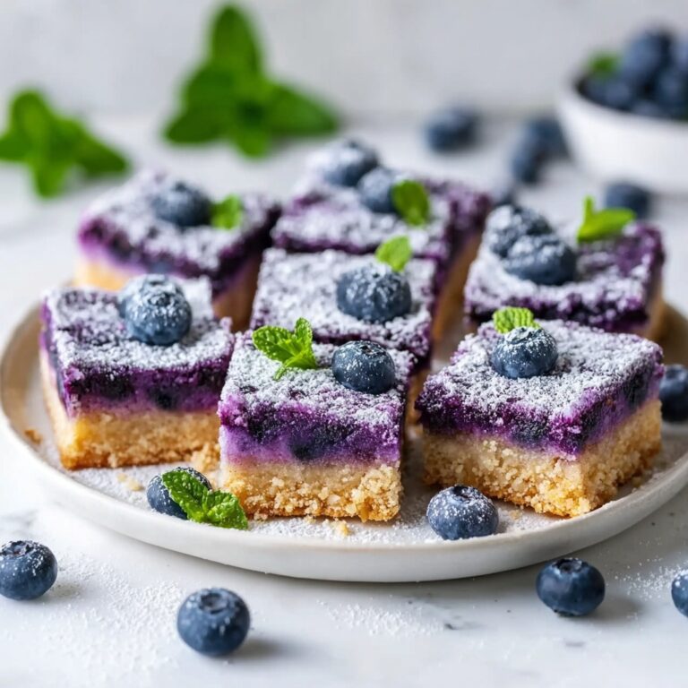 Keto Blueberry Bars Recipe