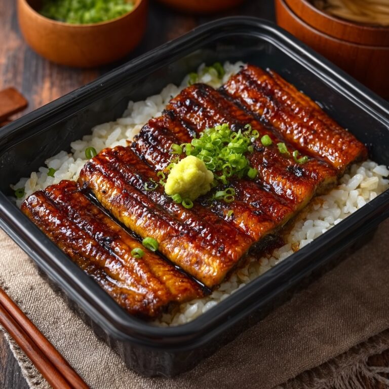 Savory Japanese Grilled Eel on Rice Recipe
