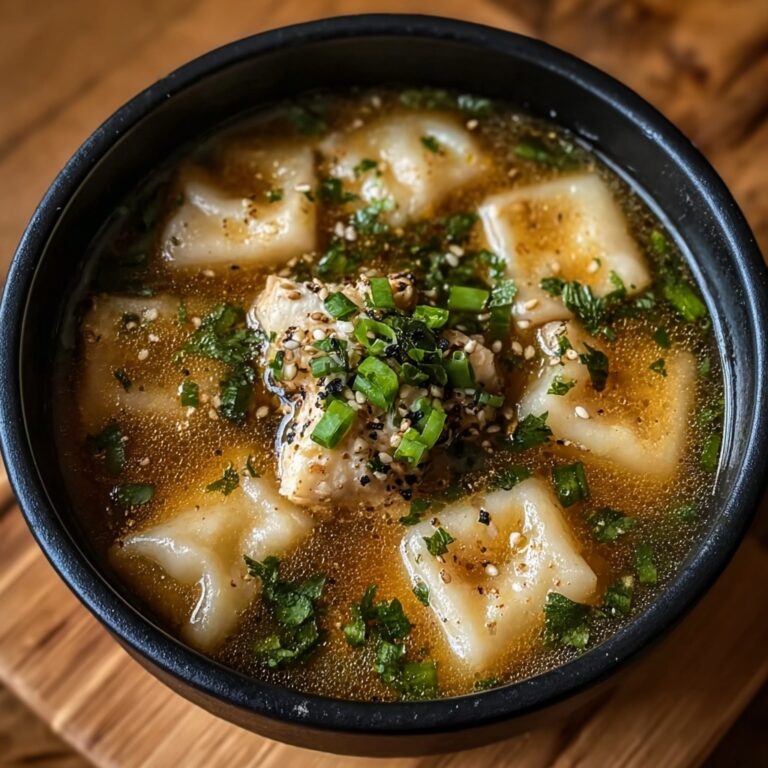 Wonton Soup Recipe