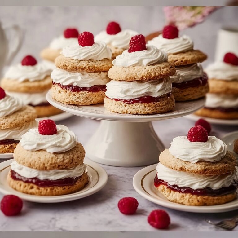 Sourdough Scones with Rhubarb and Strawberry Compote Recipe