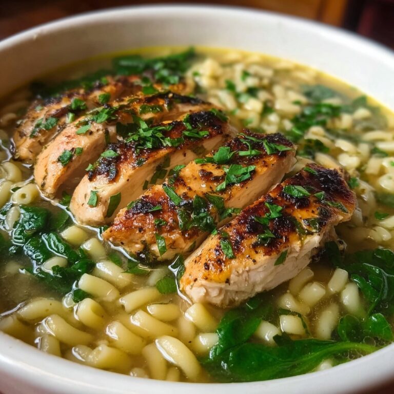 Lemon Chicken Orzo Recipe