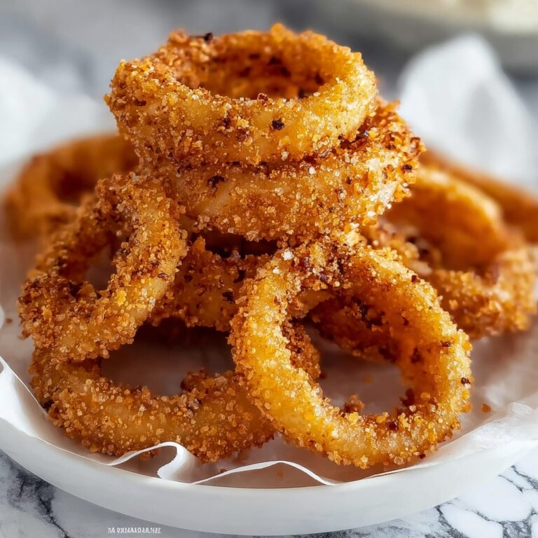 Crispy Fried Onion Rings Recipe