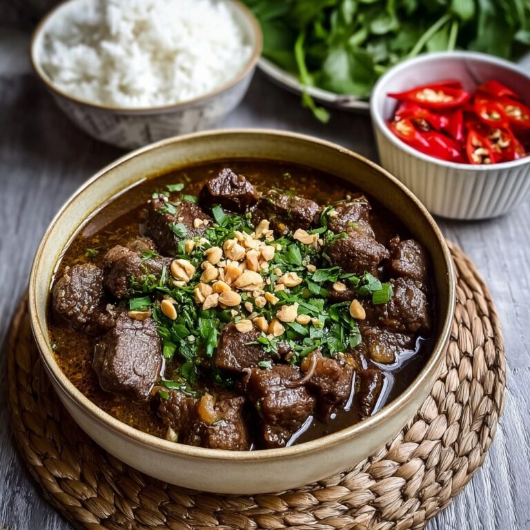 Savory Beef Pares: Filipino-style Spiced Beef Stew with Aromatic Broth Recipe